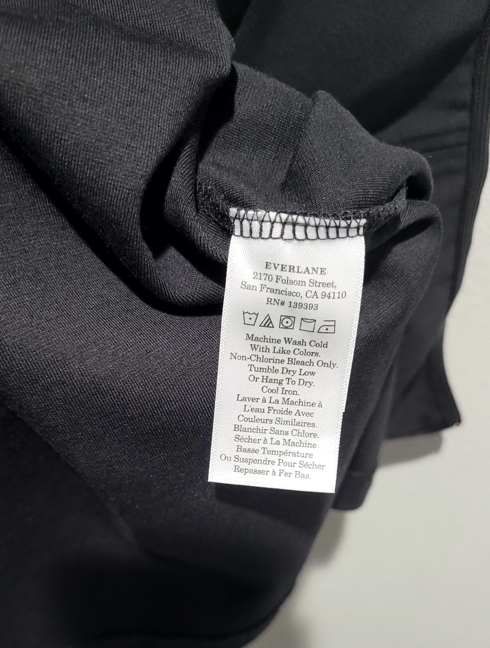 Everlane The Dream Strapless Black Dress Medium M Minimalist Tube Midi Dress - Picture 5 of 12